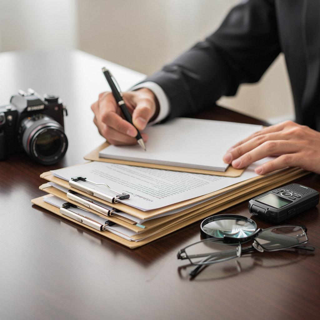 LA MANCHA INVESTIGATIONS core values of integrity and confidentiality in private investigation services